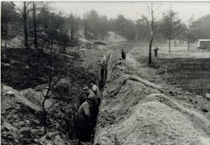 Waldfriedhof Kupferberg. Entwässerungsarbeiten, 7 Bilder