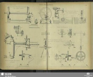 Radreifen- u. Radial-Bohrmaschinen etc.