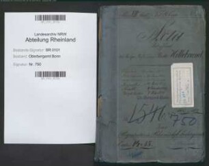 Hillebrand, Bertram geb. 19.09.1837; Bergrat; ausgeschieden 1881; Prüfungsakte und Personalakte