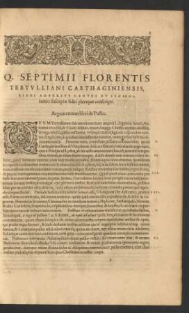 Argumentum libri de Pallio