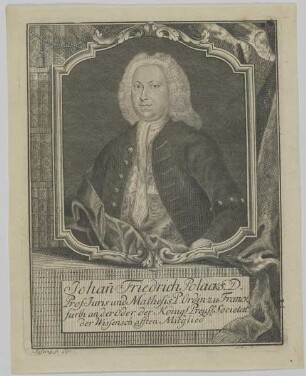 Bildnis desJohann Friedrich Polack