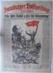 Sonderausgabe der kommunistischen "Hamburger Volkszeitung" zum 10jährigen Bestehen des Blattes