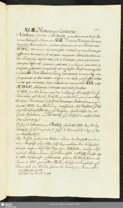 XLIII. Nicolaus von Carlowitz