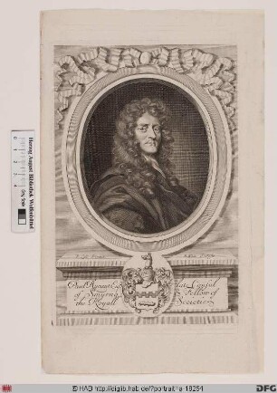 Bildnis (1685 Sir) Paul Rycaut (Ricaut)