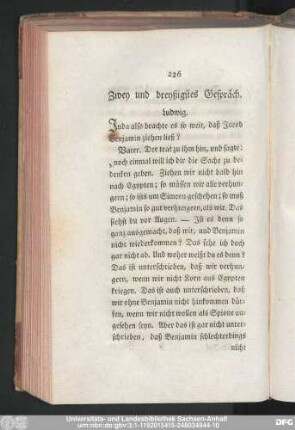 Zwey und dreyßigstes Gespräch.