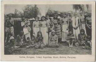 Indios, (Lenguas, Tobas)
