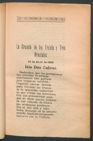 La cruzada de los treinta y tres orientales