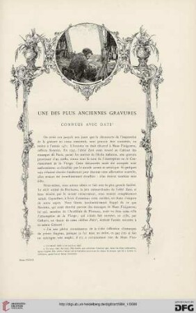 10: Une des plus anciennes gravures connues avec date