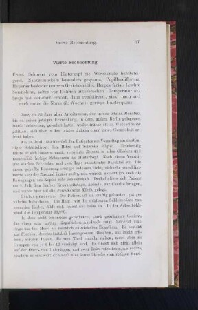 Vierte Beobachtung.