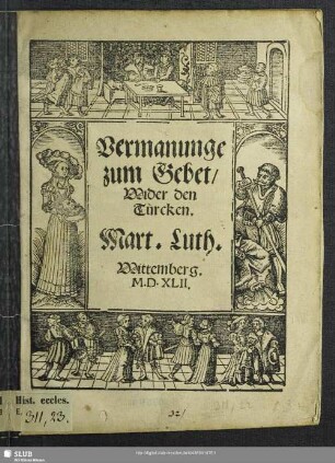Vermanunge zum Gebet, Wider den Türcken