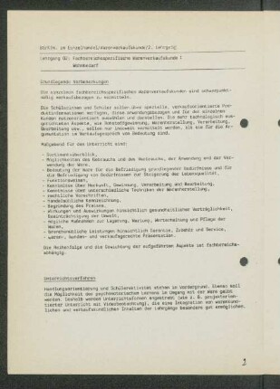 Unterrichtsverfahren