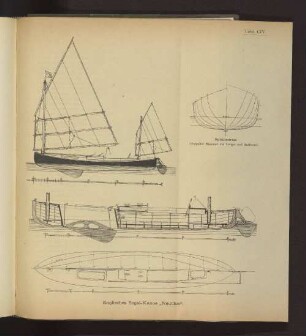 Tafel CIV Englisches Segel-Kanoe "Nautilus"