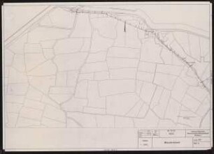 Planung für Westerhever: Planungsunterlage: Leitungsplan Westerhever Blatt 6 1:2000
