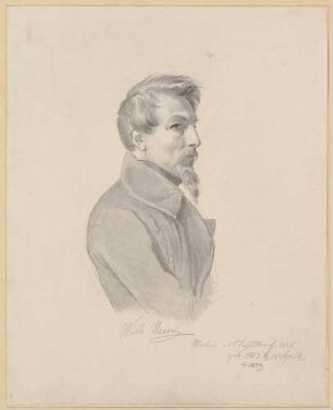 Bildnis Heine, Wilhelm Joseph (1813-1839), Maler