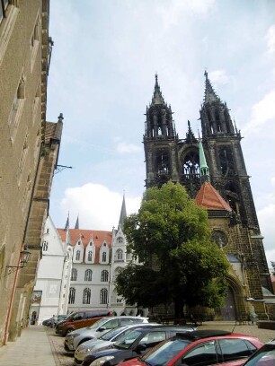Meißen: Kornhaus Albrechtsburg Dom