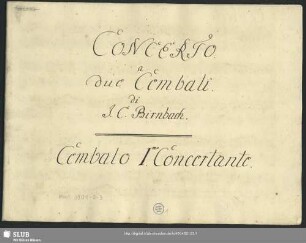 Cembalo I. Concertante.