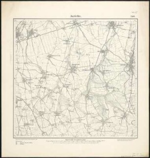 Meßtischblatt 2510 : Anröchte, 1897 : Anröchte. - Aufn. 1895. - 1:25000. - [Berlin]: Reichsamt für Landesaufnahme, 1897. - 1 Kt.