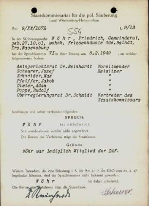 Wöhr, Friedrich