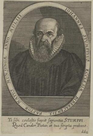 Bildnis des Iohannes Stumpfius