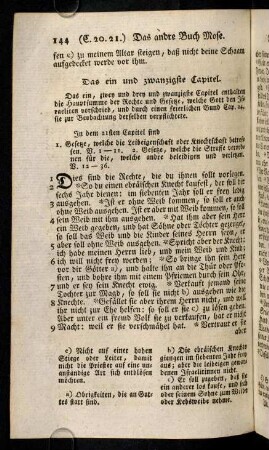 144-155, Capitel 21. - 30.