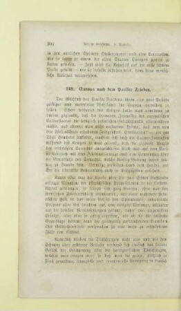 Europa nach dem Pariser Frieden