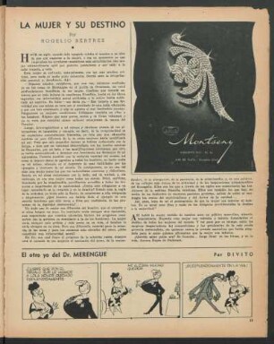 La mujer y su destino