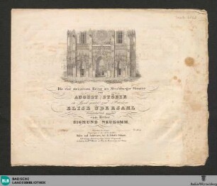 Die vier steinernen Reiter am Strassburger Münster