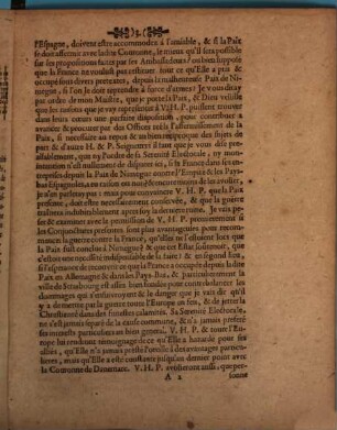 Traduction de la proposition faite le 8. Juillet 1682. aux Estats gener. des Provinces-Unies