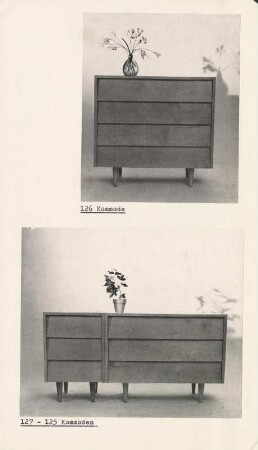 Kommode 126/127/125 von Florence Knoll