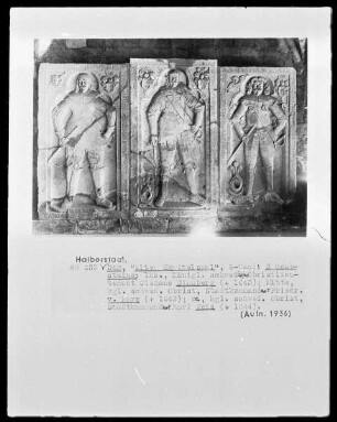 Grabstein des königlichen schwedischen Oberstleutnants Clemens Clauberg (+1643)