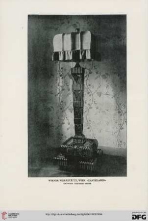 20 Jahre "Wiener Werkstätte": (1903 bis 1923)