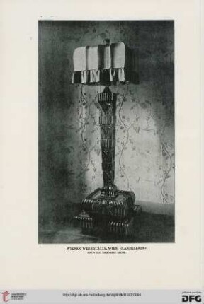 20 Jahre "Wiener Werkstätte": (1903 bis 1923)