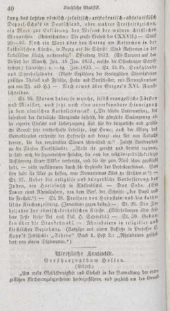 40-47 Kirchliche Statistik