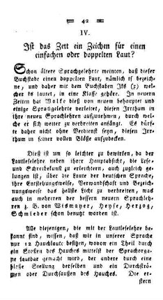Ist das Zett ein Zeichen für einen einfachen oder doppelten Laut?