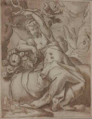 Allegorie der Erde (Terra), Blatt 3 der Folge "Elemente"