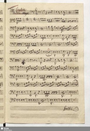 740. Cavatina et Duettino: Care Donne sventurata / Paisiello, G.