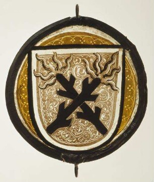 Wappenscheibe der Nürnberger Patrizierfamilie Schürstab