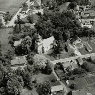 Ortsteil Hornow. Zentrum mit Dorfkirche