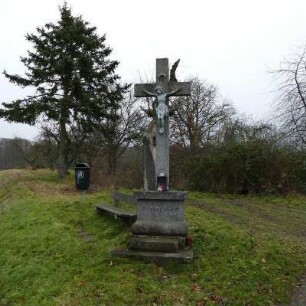 Wegekreuz; Rockenberg, Im Himmerich