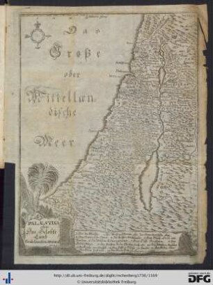 Palaestina oder: Das Gelobte Land.
