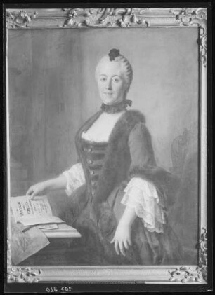 Bildnis Maria Antonie Walpurgis, Kurfürstin von Sachsen