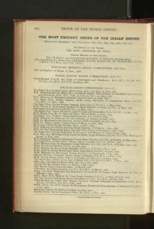 Order of the Indian Empire