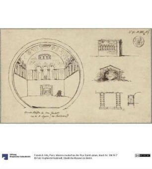 Paris. Maison Joubert an der Rue Saint Lazare