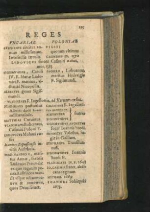 Reges Ungariae Poloniae
