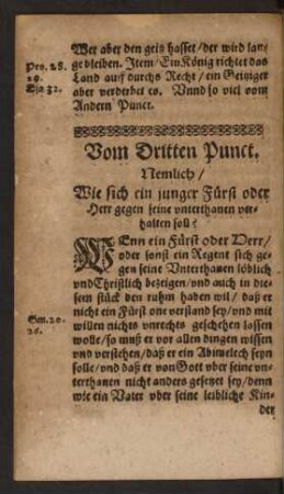 Vom Dritten Punct.