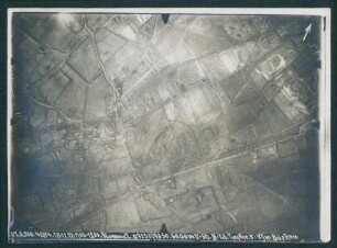 Foto des Geländes um Kemmel südwestlich von Ypern (Luftbild)