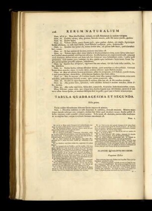 Tabula Quadragesima Et Secunda. [bis] Tabula Quinquagesima.