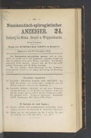 24. 30. December 1872