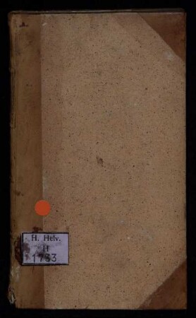 Johann Caspar Lavater Pfarrer in Zürich an das Directorium der französischen Republik
