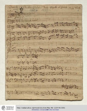 Konzert c-moll